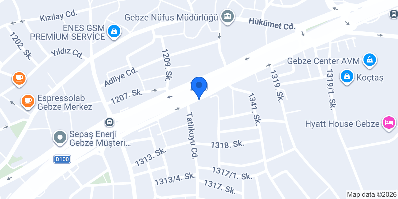 Mavimet Mobilya konumu