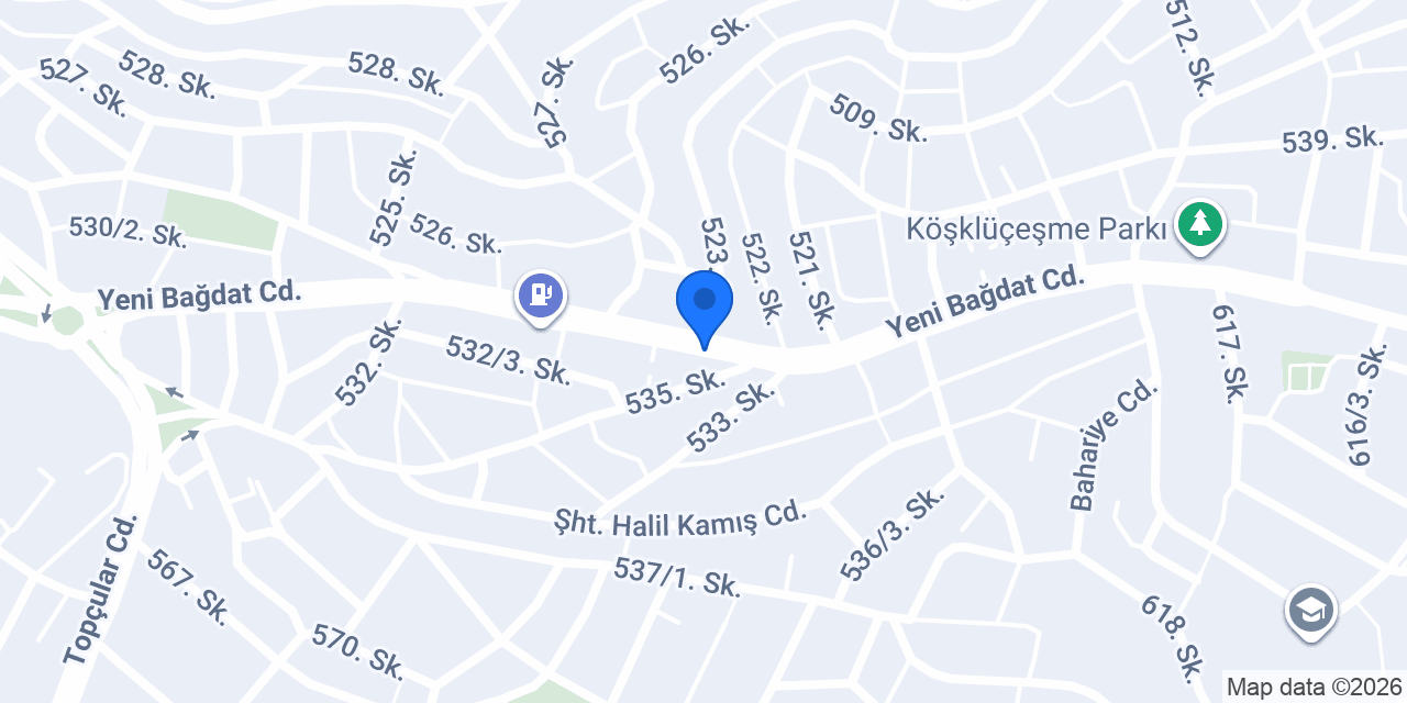 Sürat Kargo Köşklü Şube konumu
