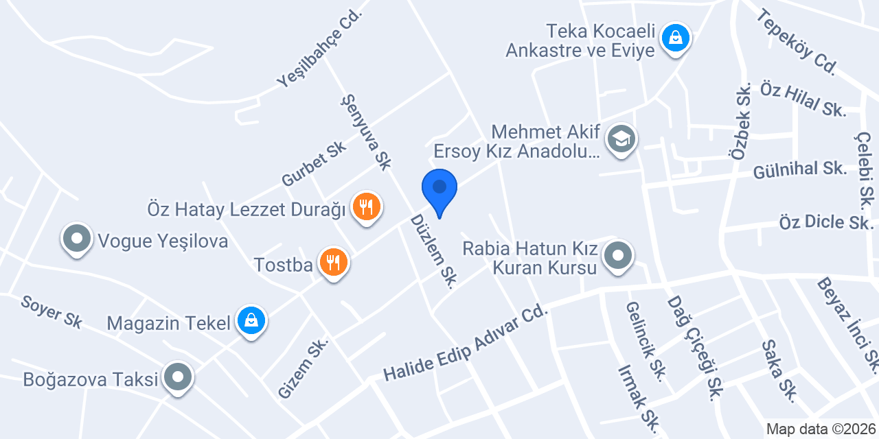 ZARİF ÇİĞKÖFTE konumu