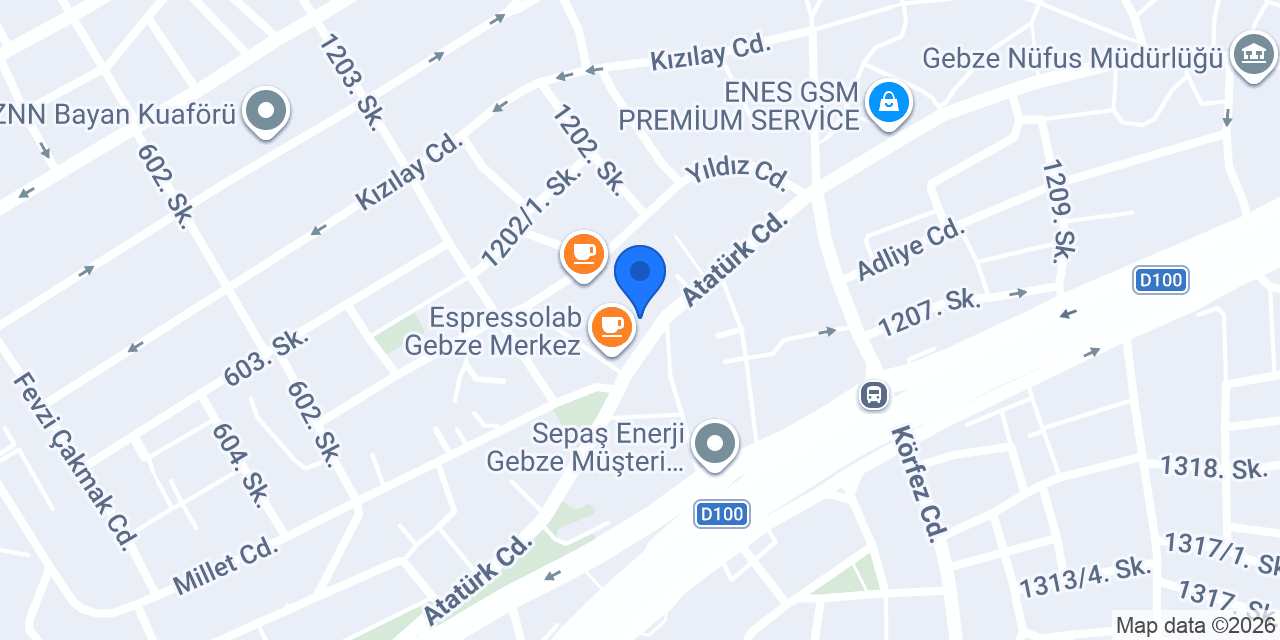 GEBZE ÇIRAĞAN DÜĞÜN & DAVET konumu