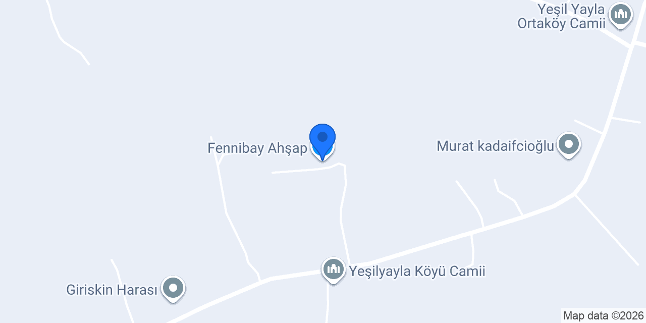 Fennibay Ahşap konumu