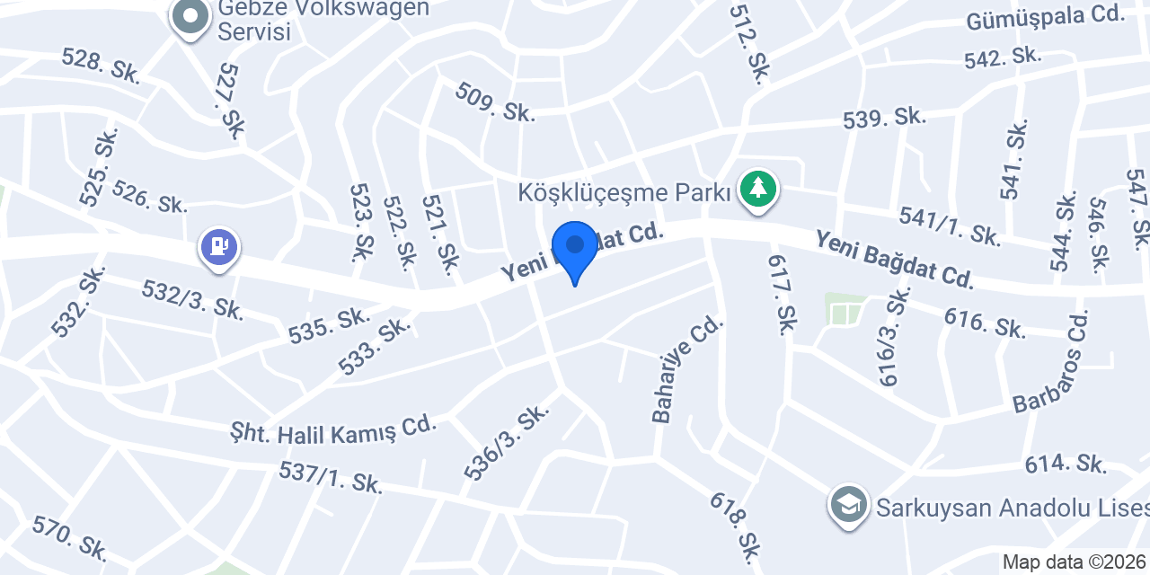 Buderus Servis konumu
