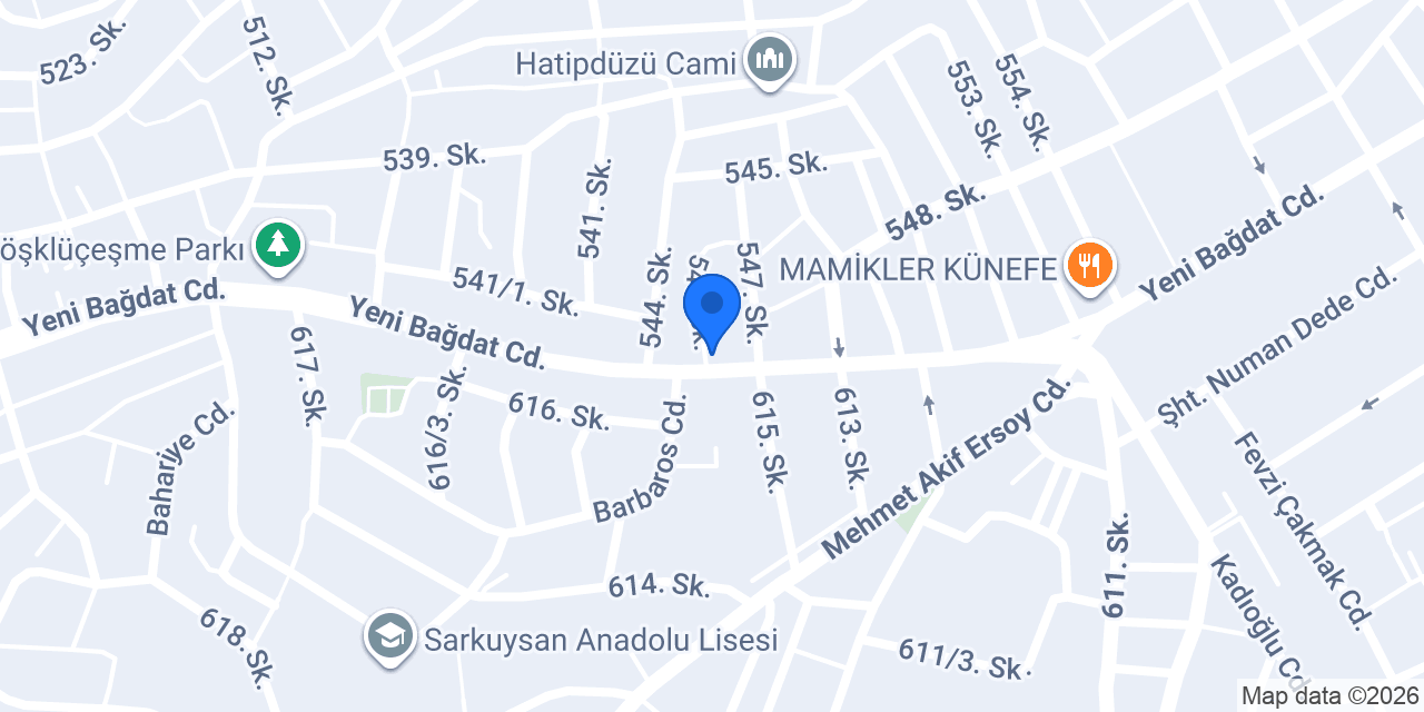 ELİT OPTİK konumu