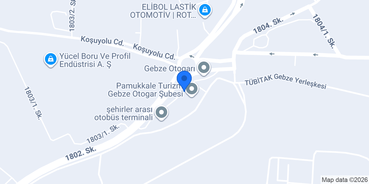 Gebze Koop konumu