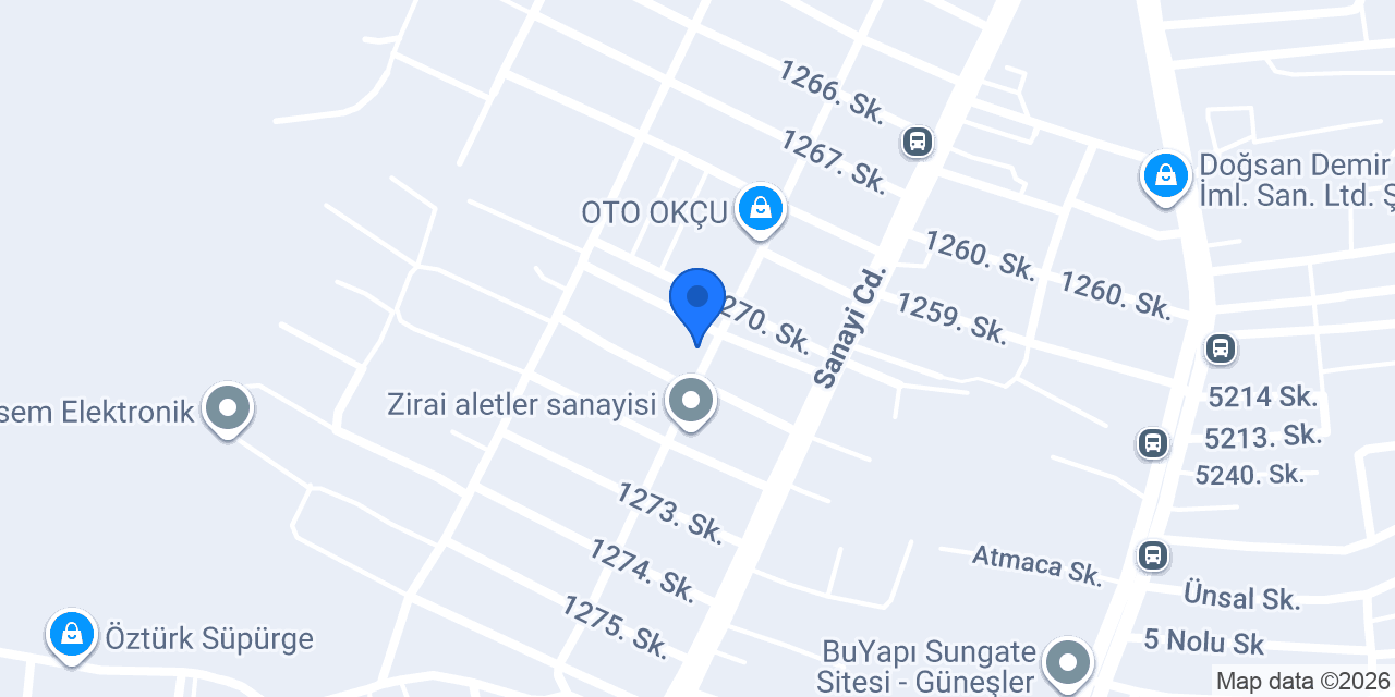 Güven Dizel Pompa konumu