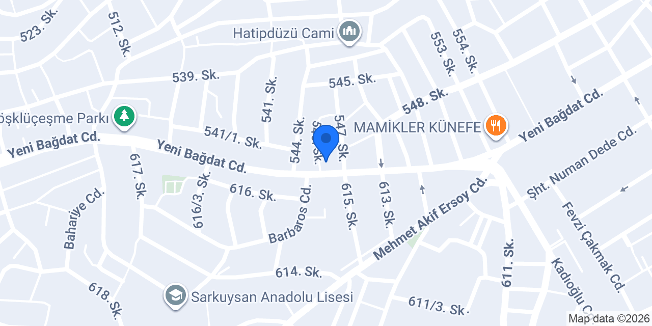 Aykar Concept Mobilya konumu