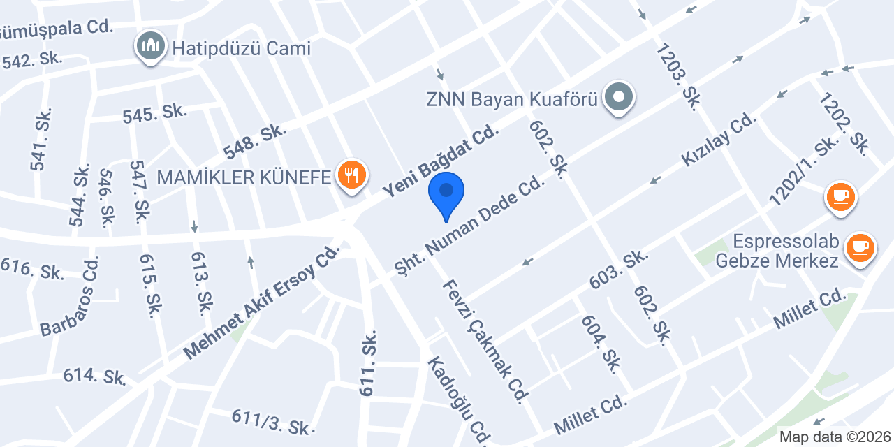 Hanem Ev Yemekleri konumu