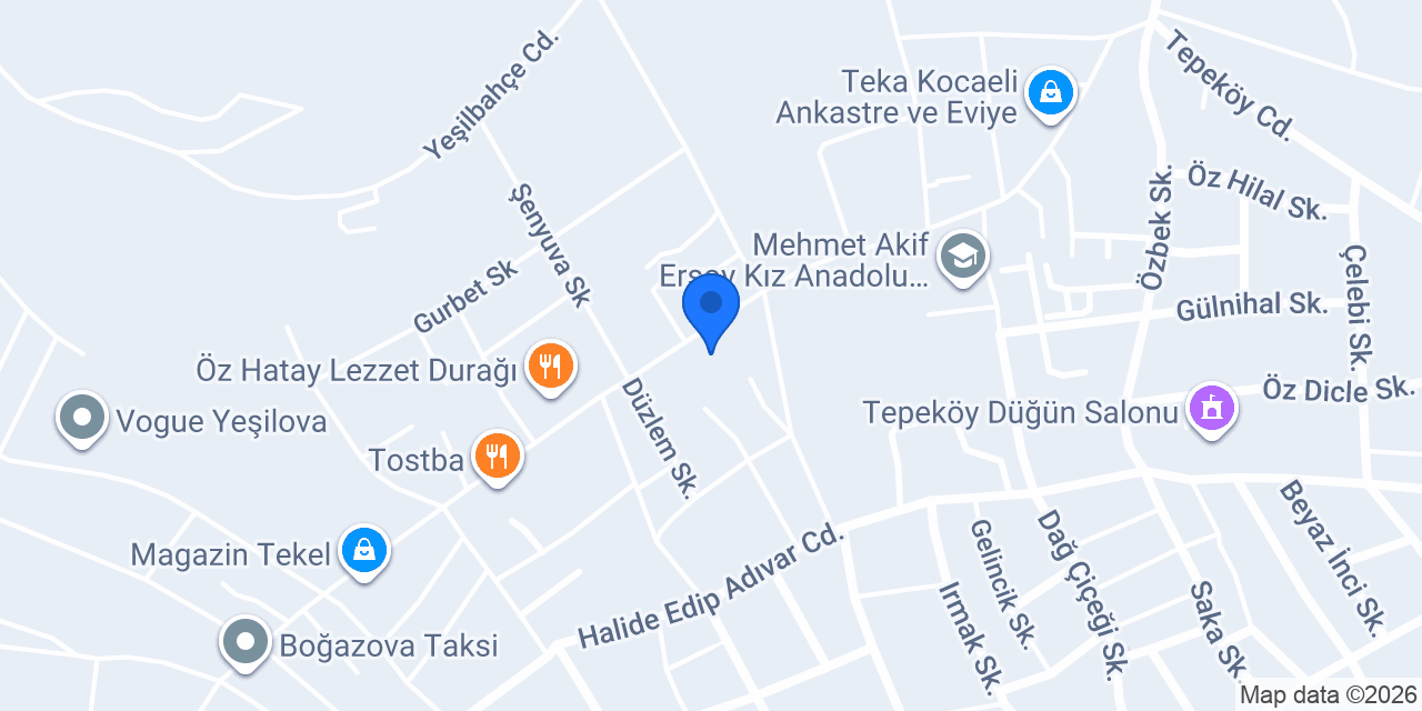 Durmuş Tekel Shop konumu
