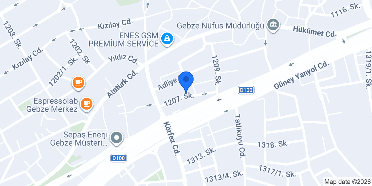 AYDAN ÇETİN Hair & Make-Up konumu