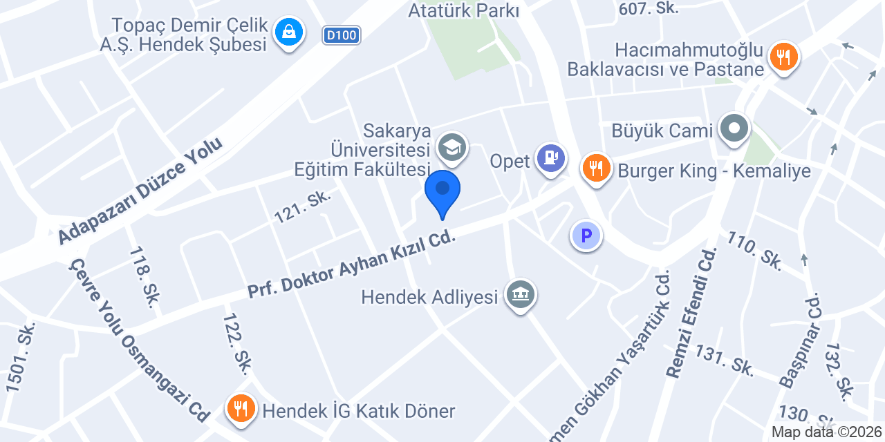 Bilgeç Hukuk Bürosu konumu