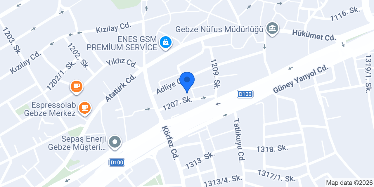 Z.Megi Sevinç konumu