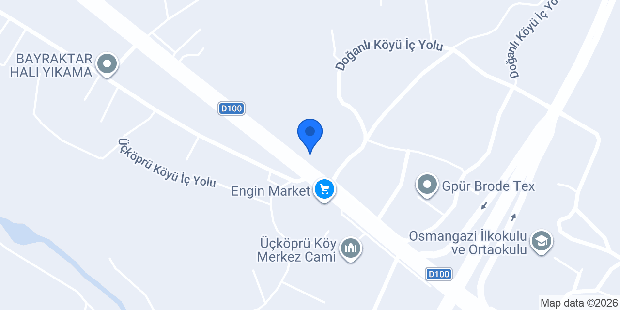 Ptt-üçköprü Şubesi konumu