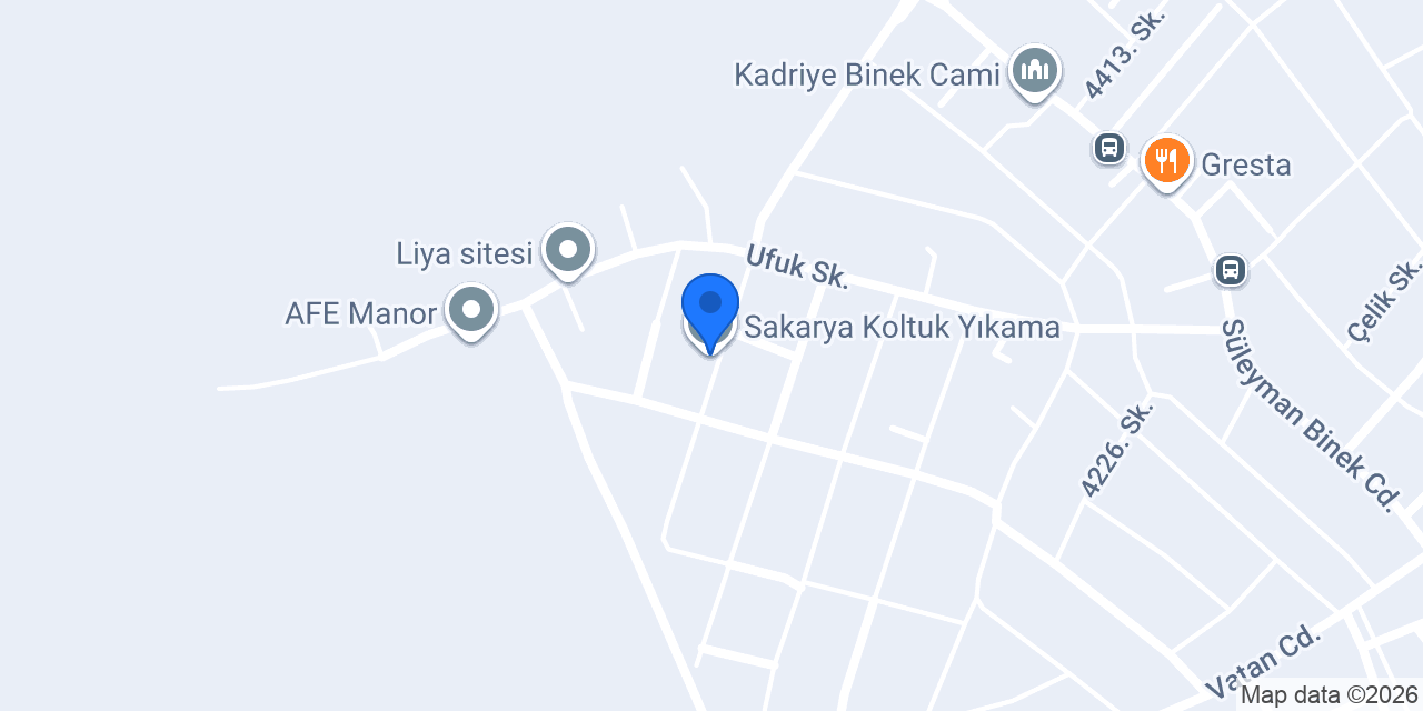 Sakarya Koltuk Yıkama konumu