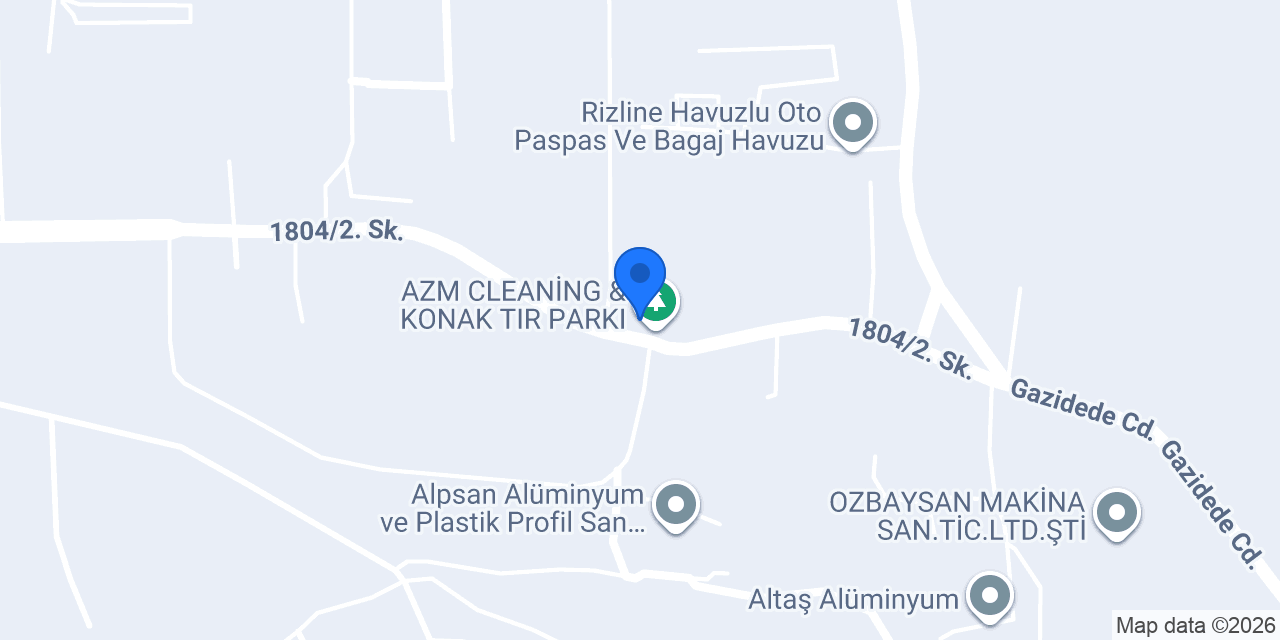 Palet Lojistik konumu
