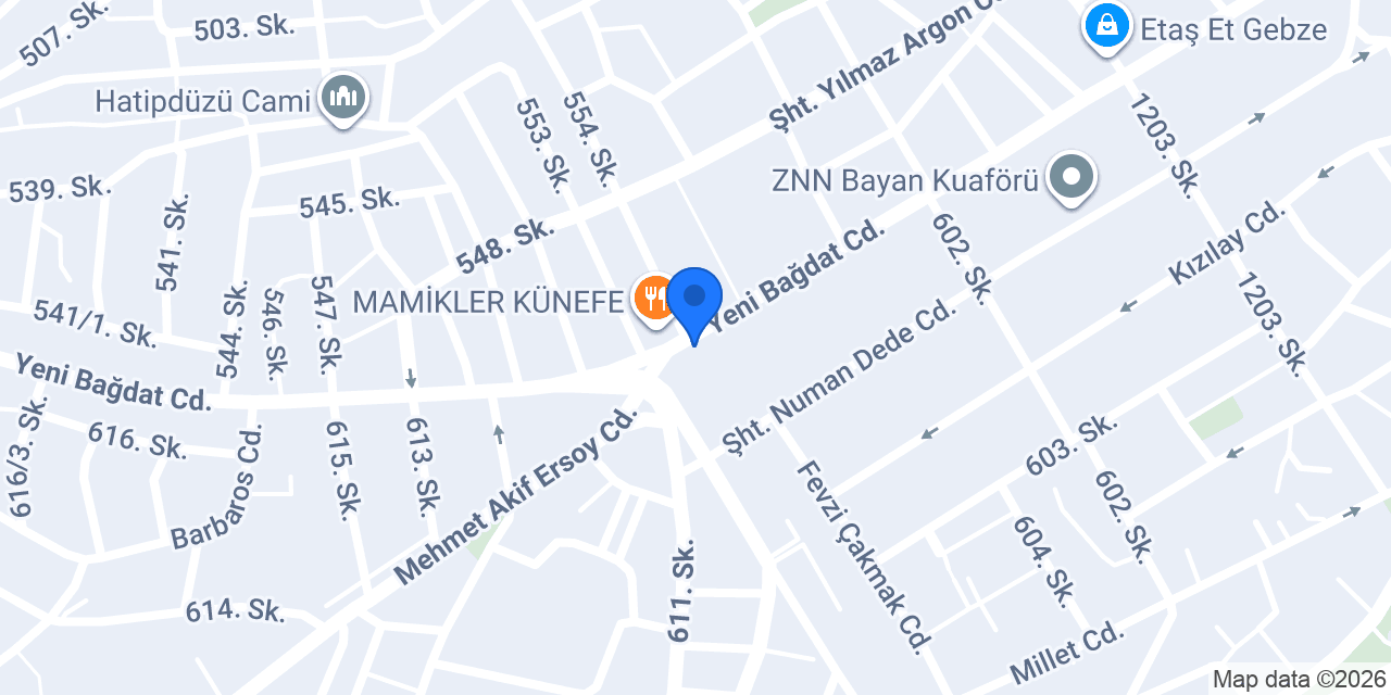 Azize Home konumu