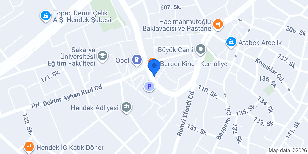 Umut Çiçekçilik Hendek konumu