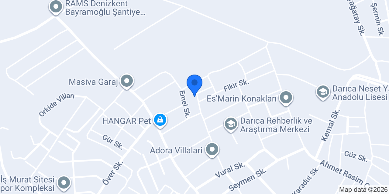 KOSKER PİLATES konumu