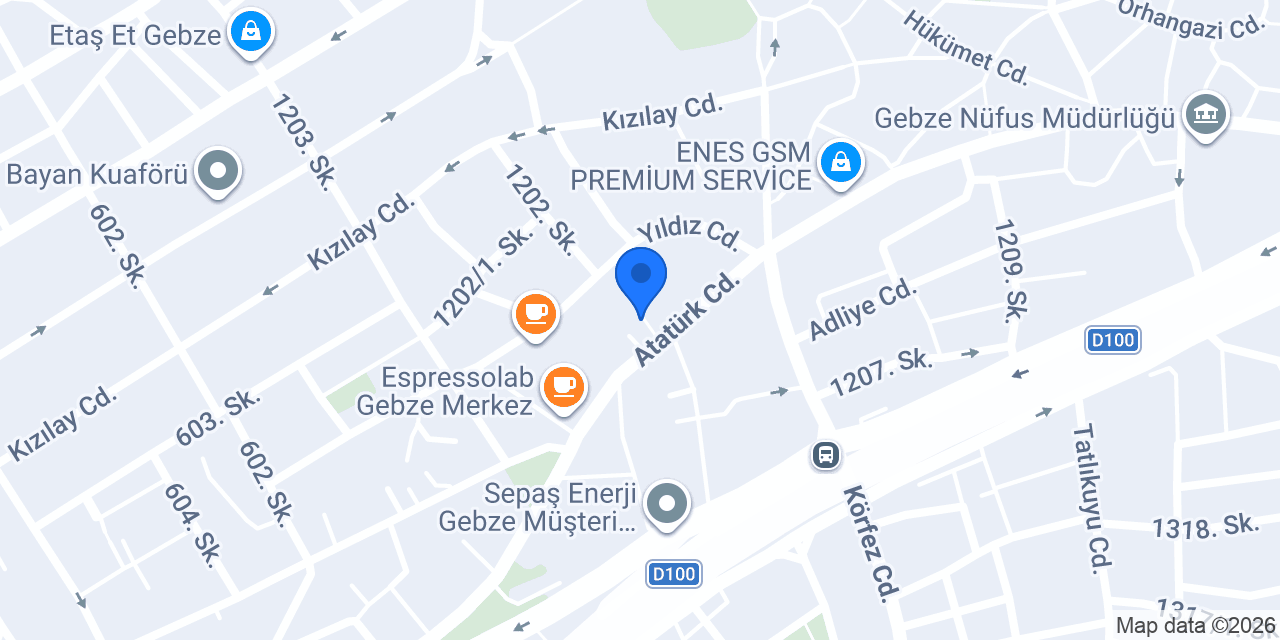 Marka Tescil Gebze konumu