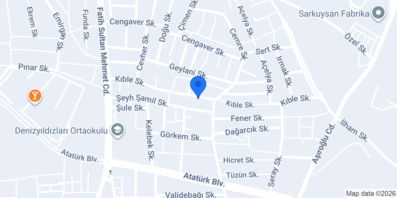 Gebze Epoksi İzolasyon İnş. Tic konumu
