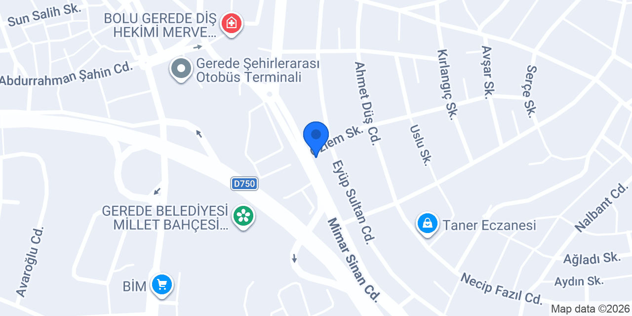 Yalçınlar Emlak konumu