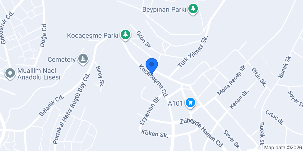 Aktif Sıhhi Tesisat konumu