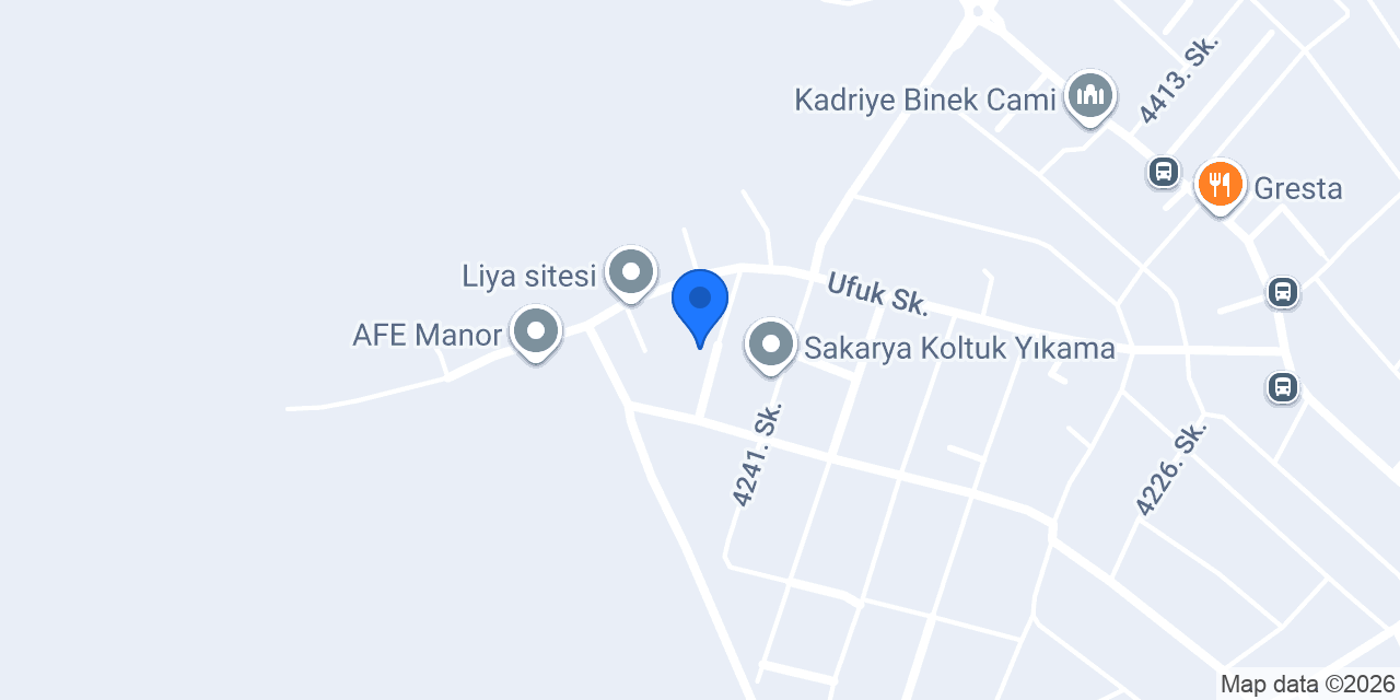 Sakarya Yenigün Oto Kurtarma konumu