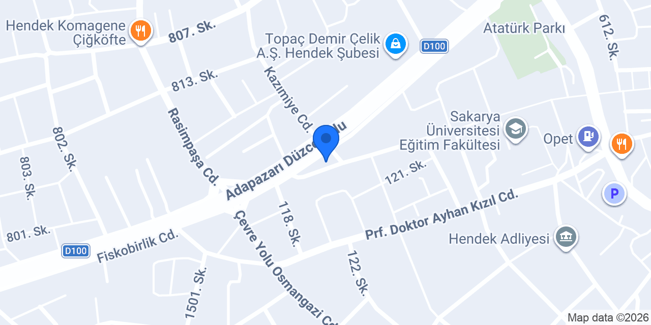 Saat Aperatif konumu