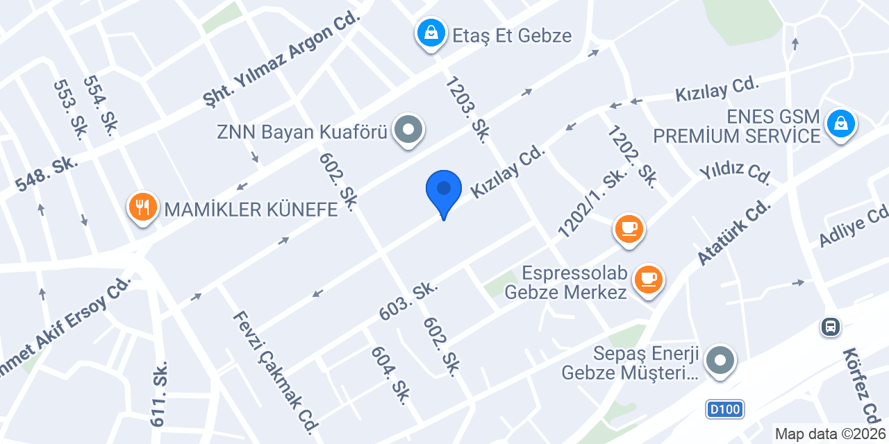Kuaför Milli konumu