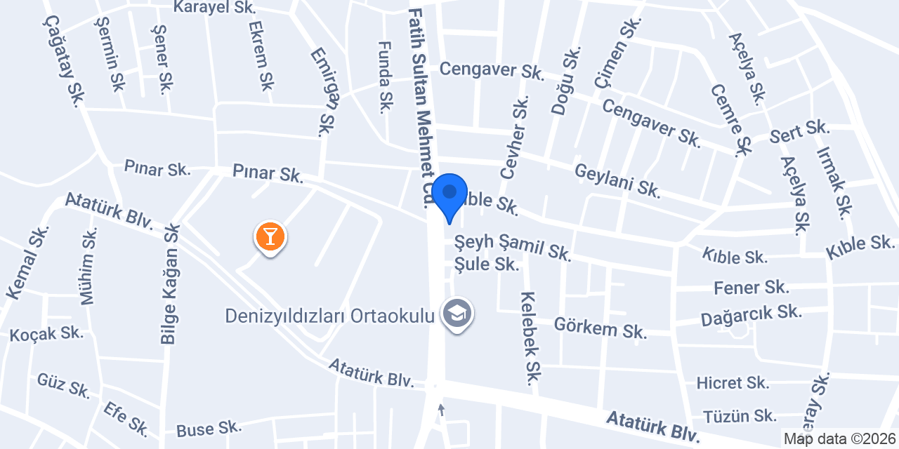 Hacer'in mutfağı konumu