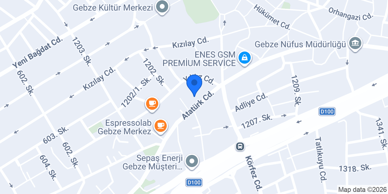 Arda Pet Shop Gebze konumu