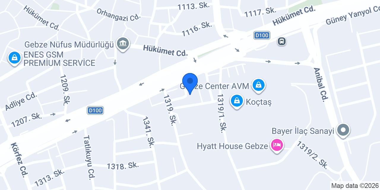 ATAK OTO ÖZEL SERVİS konumu
