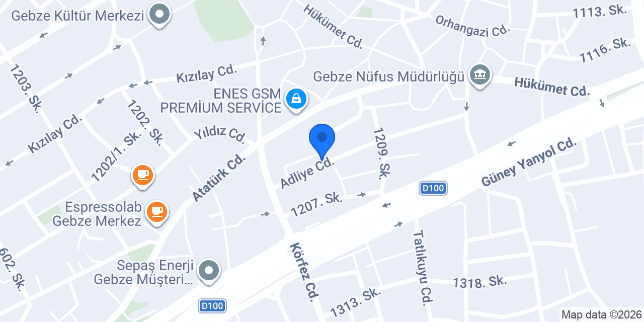 Delikanlı Hukuk Bürosu konumu