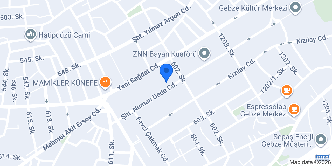 GEBZE ÇİĞ KÖFTE DÜRÜM konumu