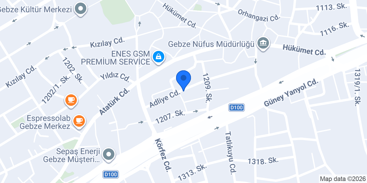 Yaban Adımlar Kitabevi Kafe Atölye konumu