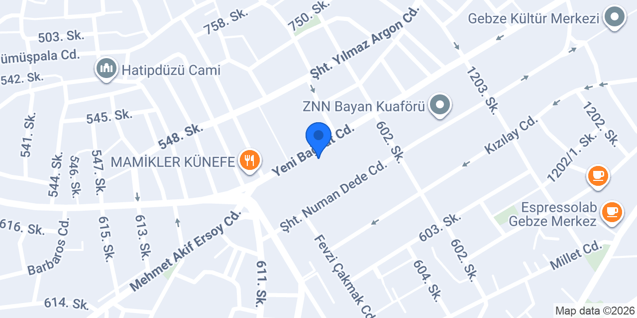 Hacerin mutfagi konumu