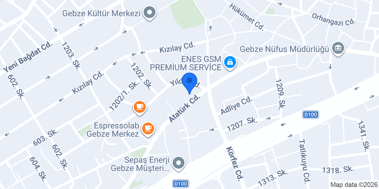 Çeşme Saraylı Pasta & Cafe konumu