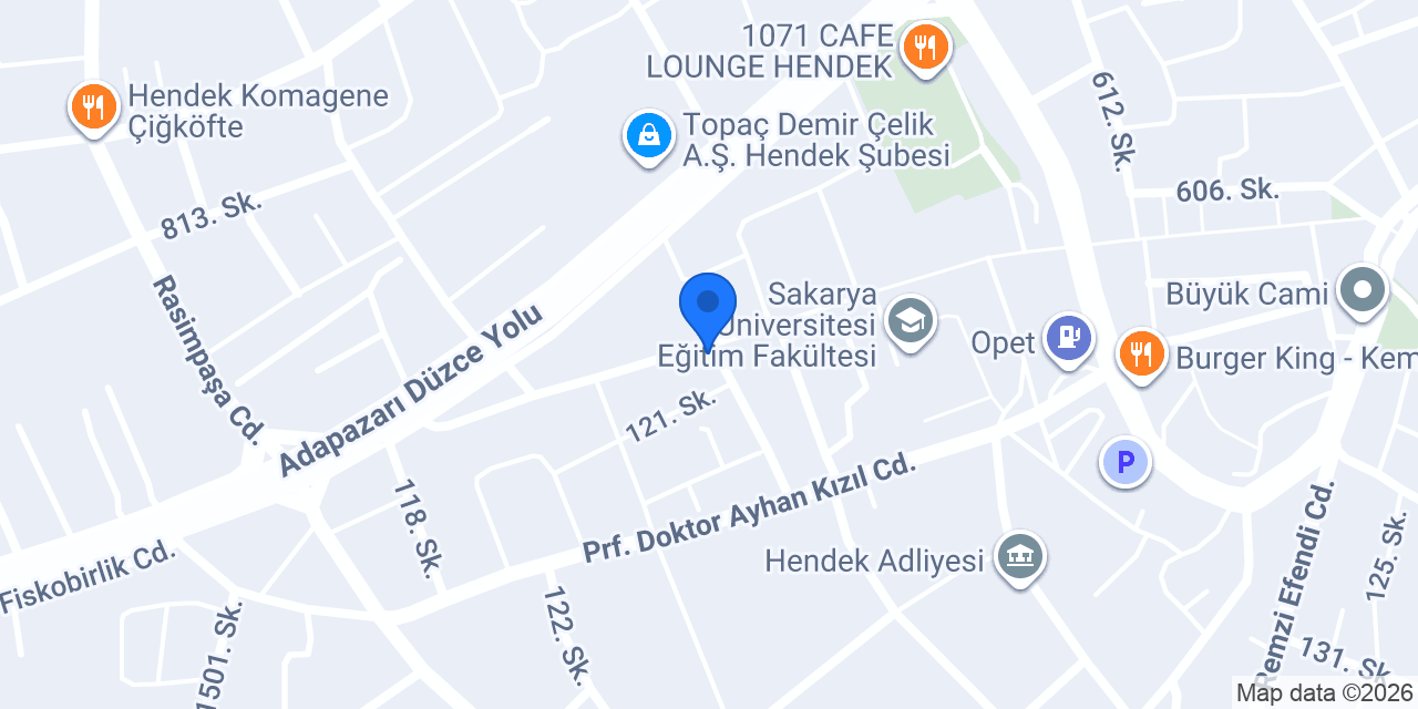 Duff coffee shop konumu