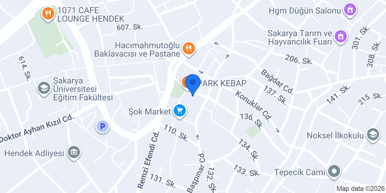 SadoDeri Ürünleri Ltd Şti konumu