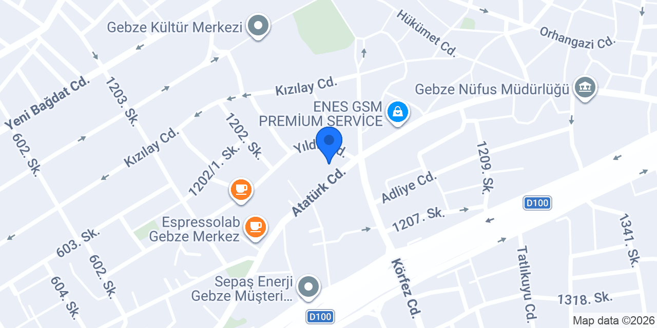 Diş Hekimi Mehmet Kulaksız konumu
