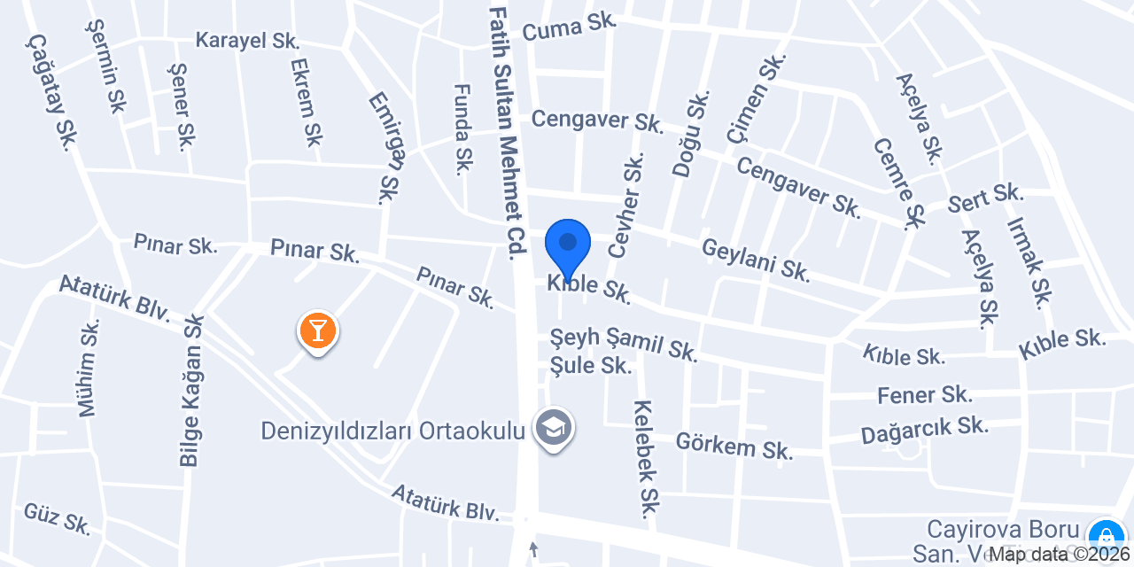 WebiDünya Web Tasarım konumu