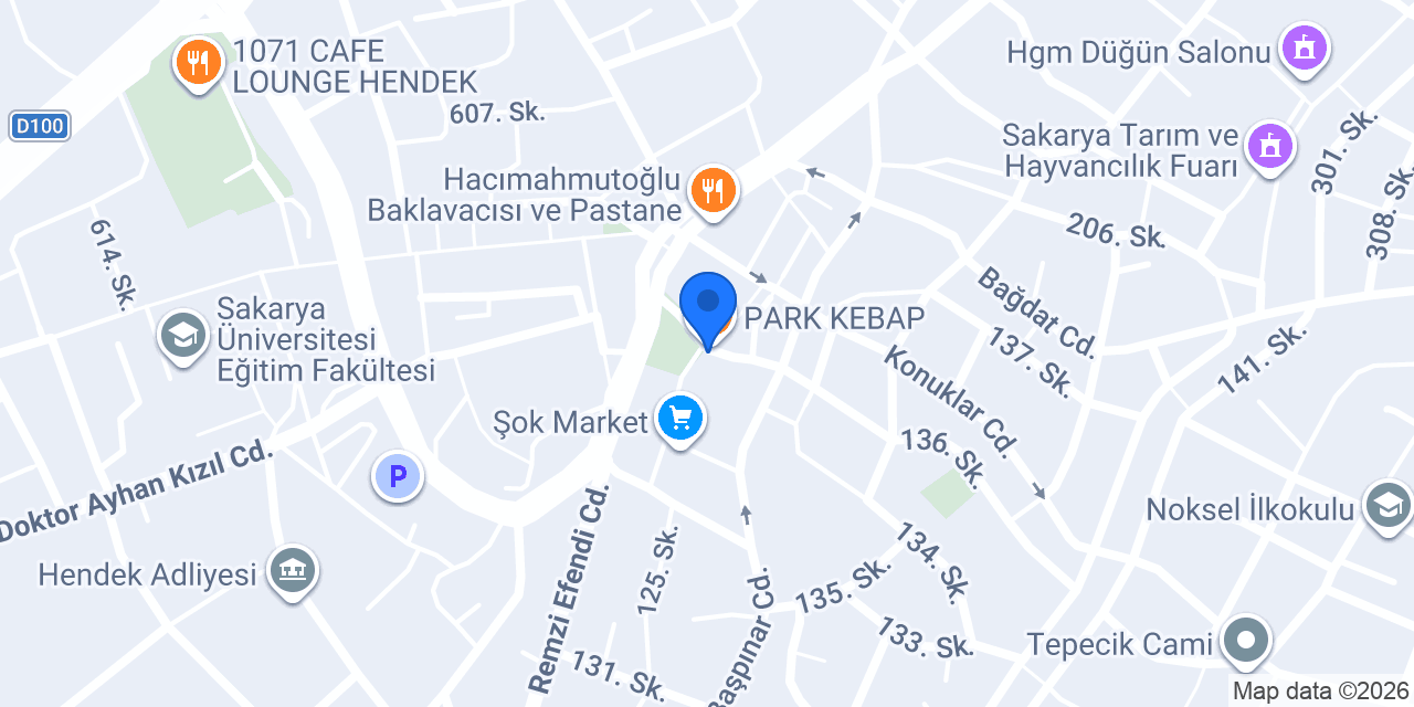 Kuaför Nergiz Temiz konumu