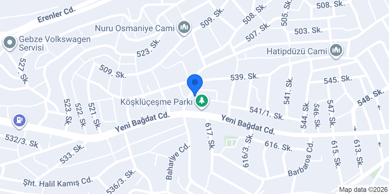 Diş hekimi Deniz Ege ÇEVİK konumu