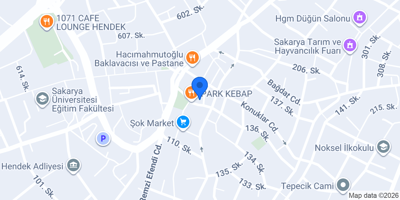 Şen Elektronik konumu