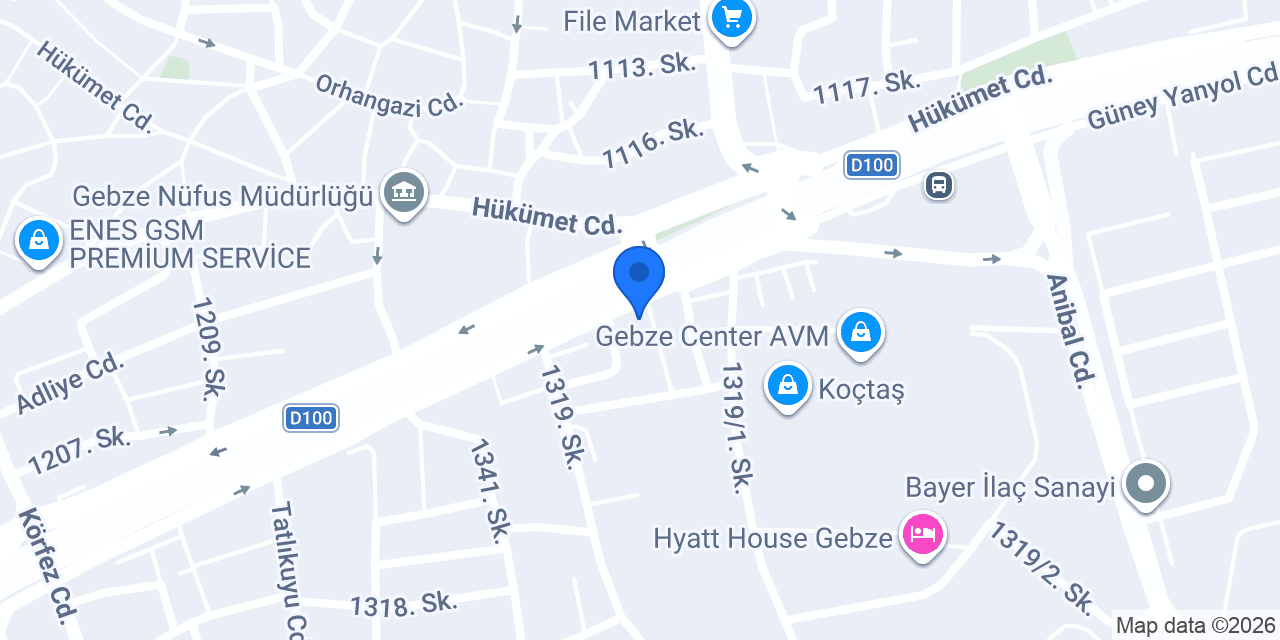 Gelbize gece dönercisi konumu