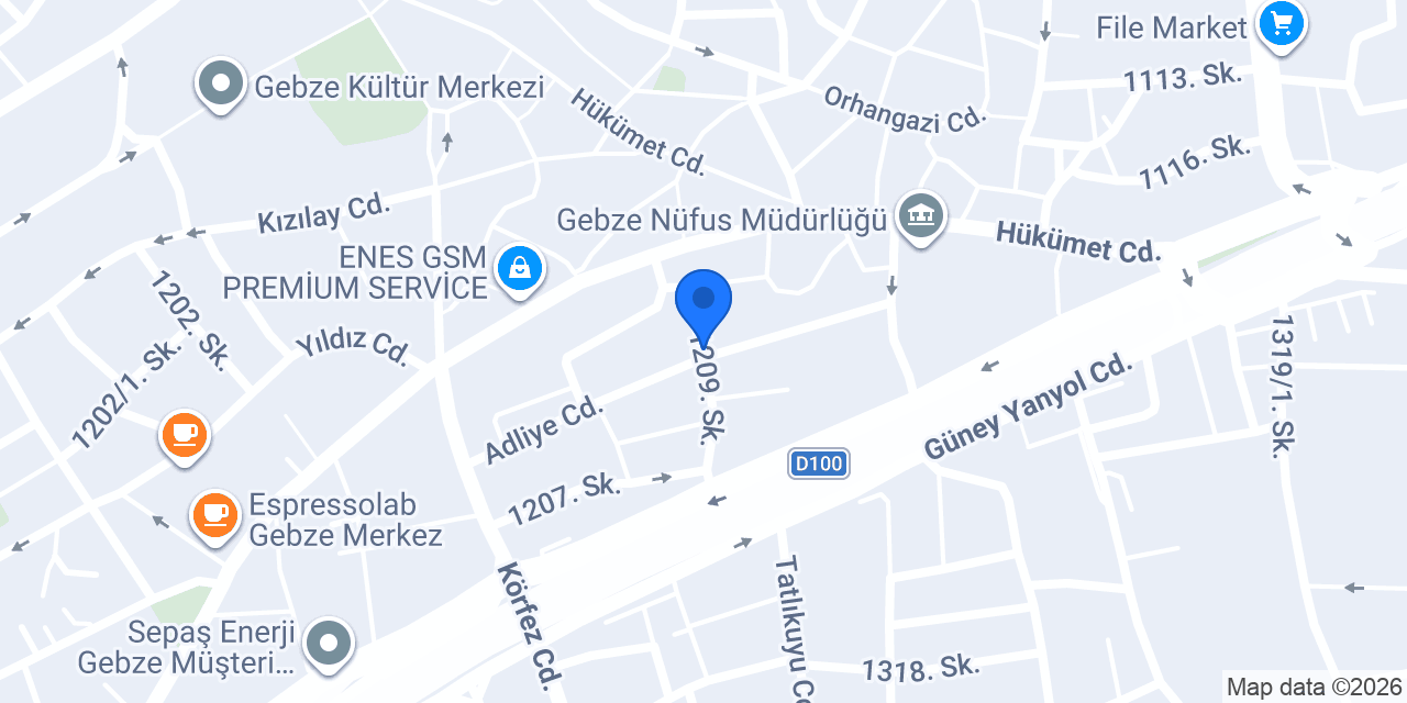 Zuyap İnşaat. konumu