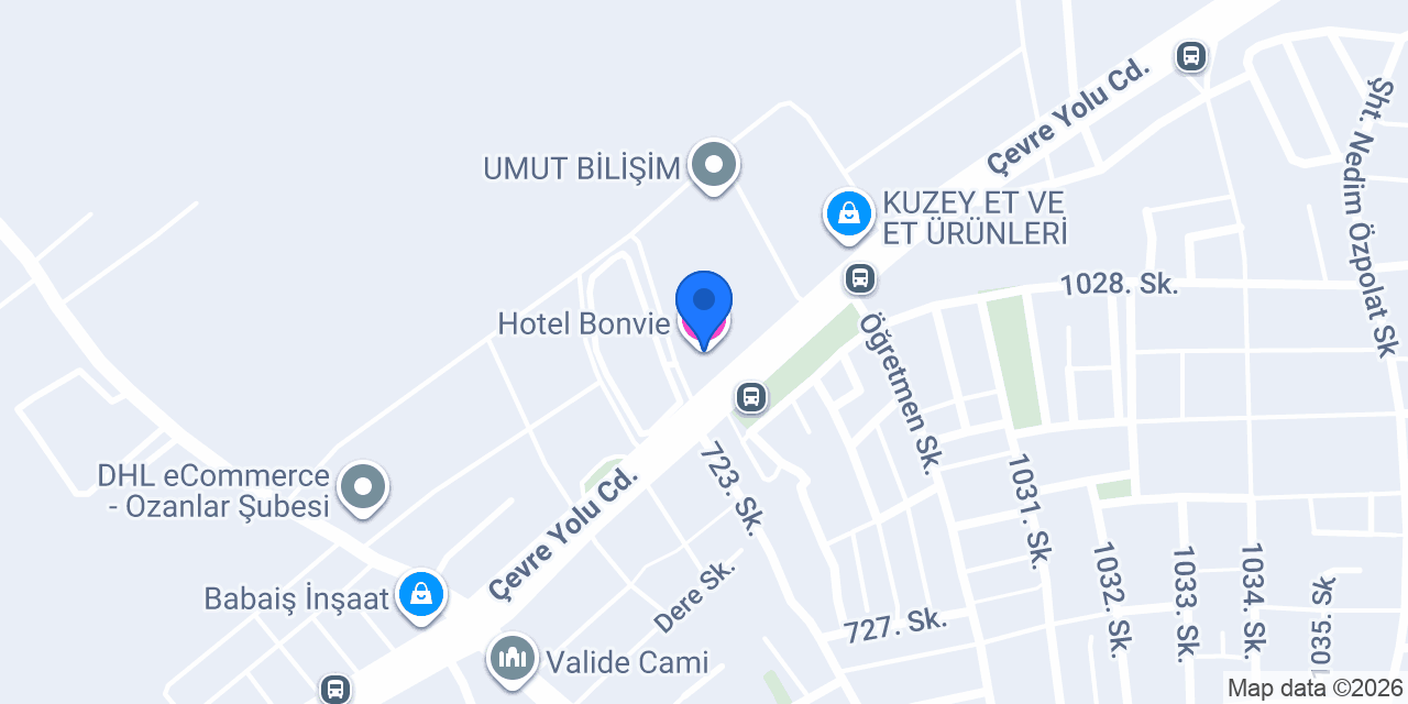 Hotel Bonvie konumu