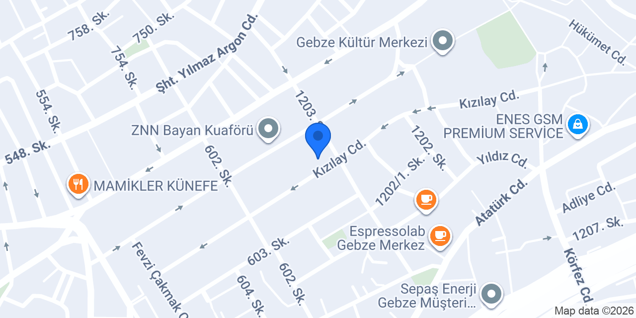 Kardeşler Yapı Tesisat konumu