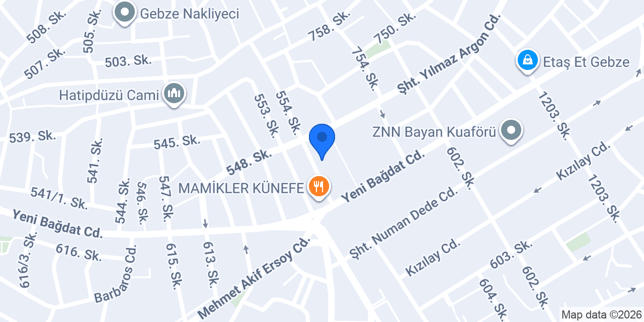Coşduray İnşaat LTD.ŞTİ. konumu