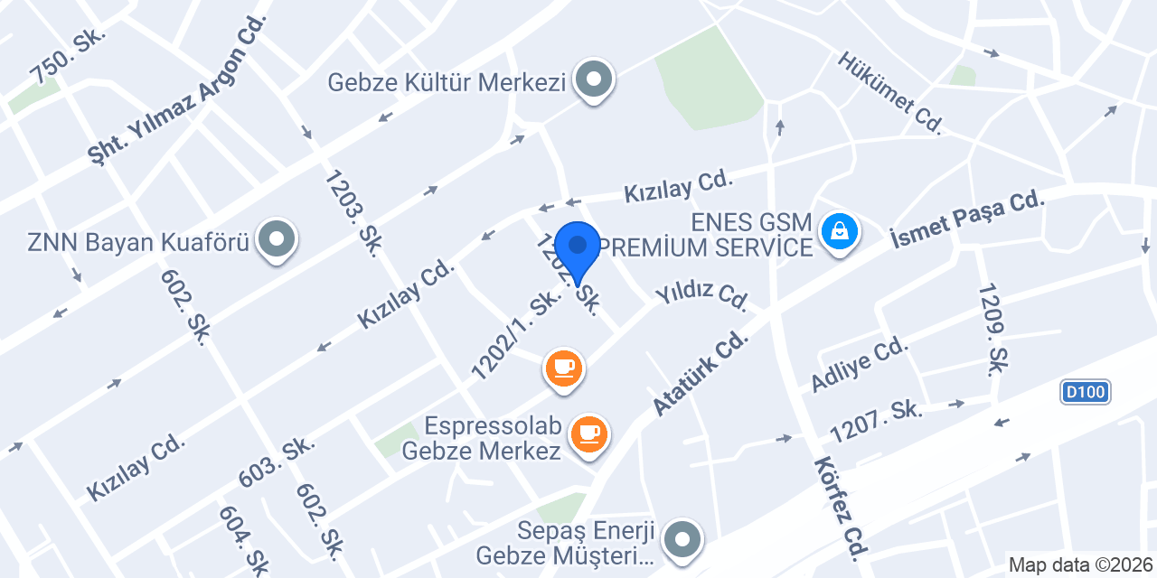 Always Waffle Gebze konumu