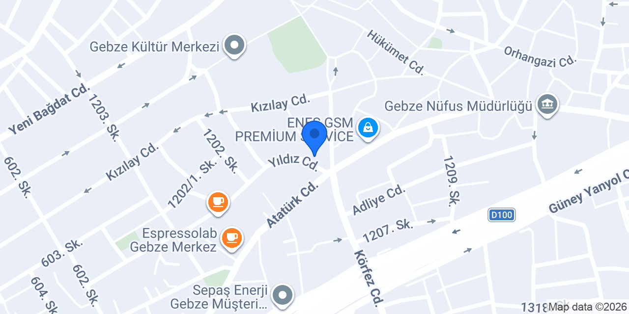 İnci Çiçekçilik konumu